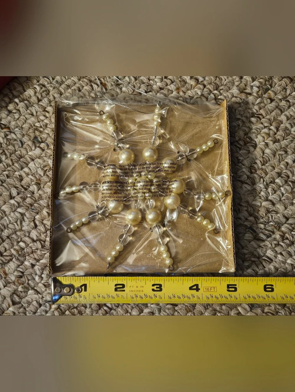 Avon 2006 Snowflake Christmas Ornament